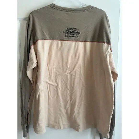 Harley Davidson Ridge Runner Chattanooga TN 2 color Long Sleeve Shirt Size XL - Picture 3 of 6